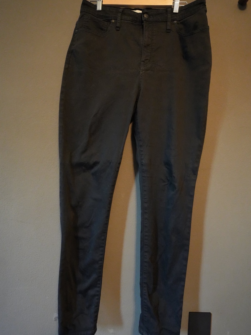 Madewell Lucille Slim Black Jeans